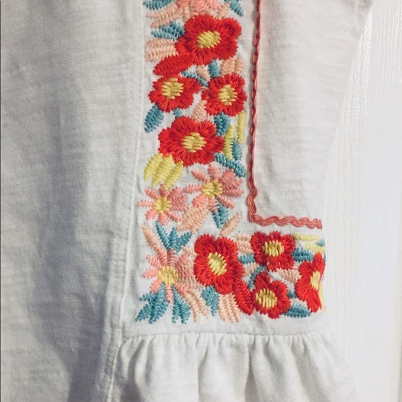 Boho Embroidered T-Shirt - Picture 3 of 4